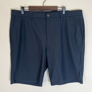 Johnnie O Men's Blue‎ Prep-Performance Cross Country Golf Shorts Size 38
